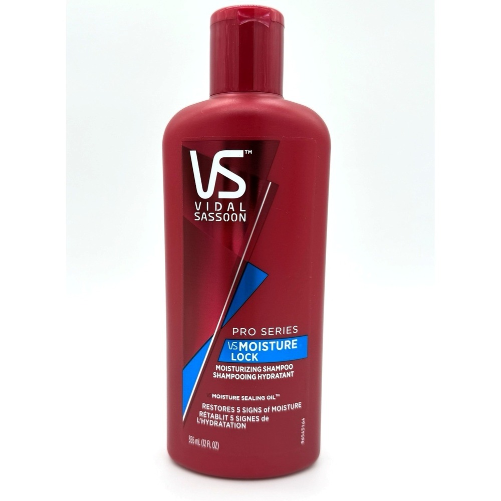 VS Vidal Sassoon Pro Series Moisture Lock Shampoo 12 fl oz New Discontinued